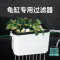 乌龟缸低水位过滤器抽水泵换水器过滤增氧循环四合一鱼缸过滤器_1 默认尺寸 U型过滤小号套餐一