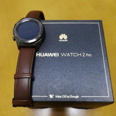 【现货发顺丰】华为(HUAWEI) WATCH 2 Pro华为新款智能手表 4G版（钛银灰） 康宁大猩猩玻璃晒单图