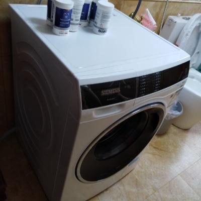 西门子（SIEMENS） XGQ100-WM14U561HW 10公斤 变频 一键智能除渍 家居互联 滚筒洗衣机（白色）晒单图