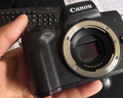 佳能（Canon）EOS M50（15-45镜头）数码微单套机黑色双核CMOS 监视器点数约104万点电池LP-E12晒单图