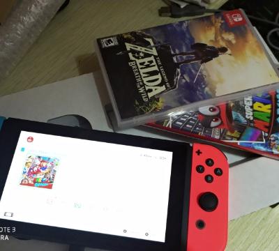 Nintendo 任天堂 Switch日版 彩色单主机 掌上游戏机 便携新款游戏机 NS主机晒单图