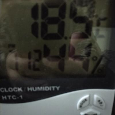 家用温度计多功能数显温湿度计HTC-1超大屏幕婴儿房药房大棚温度表测温仪温度计晒单图