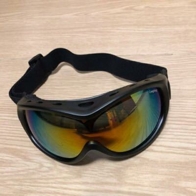 隆峰(Longfeng)儿童滑雪眼镜男女童 男女士滑雪镜 学生防风沙护目镜LF0601 白框彩片 黑框彩片晒单图