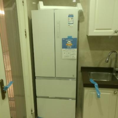 ✅Haier海尔冰箱 BCD-342WDGY 342升 多门冰箱 对开门风冷无霜 家用 变频 四门 电冰箱 冷藏冷冻白色晒单图