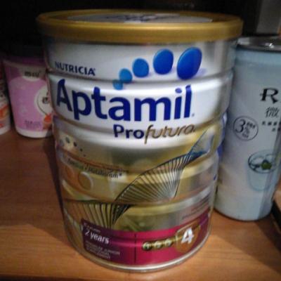 Aptamil澳洲爱他美 白金版婴幼儿配方奶粉4段 900g （2岁以上）新西兰原装进口晒单图