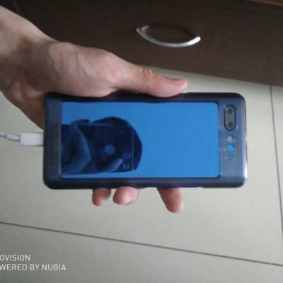 【 12期免息 赠手机壳】努比亚X(NX616J)8G+128G 全网通4G手机 （海光蓝）晒单图
