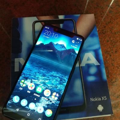 【到手价848】Nokia/诺基亚 X5 4GB+64GB 波罗的海蓝 全网通4G双卡 全面屏 AI拍照手机晒单图
