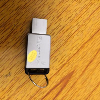 金士顿（Kingston）USB3.1 128GB 金属U盘 DT50 黑色晒单图