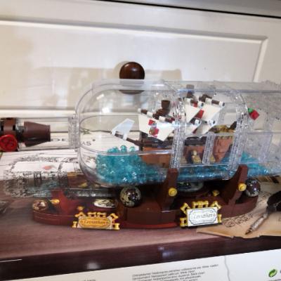LEGO 乐高 Ideas系列 典藏瓶中船 21313 塑料 玩具 200块以上 12岁以上晒单图