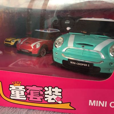 星辉（rastar）宝马MINI遥控汽车合金车男孩玩具车模儿童礼物套装3只装77400晒单图