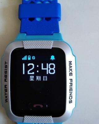 小天才儿童电话手表Y01A超长待机360度防水GPS定位智能手表 移动2G学生儿童手表手机 手环 男女孩 浅蓝晒单图
