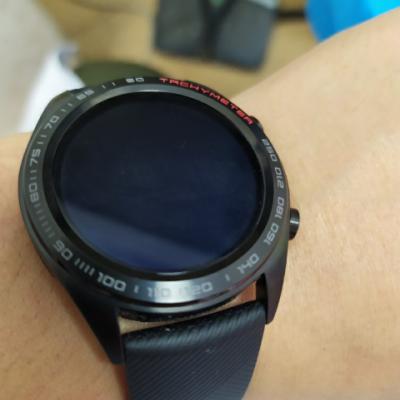 HONOR Watch Magic 9.8mm轻薄设计强劲续航/快速充电/50米防水/AMOLED彩屏/GPS/NFC支付/智能提醒 熔岩黑晒单图