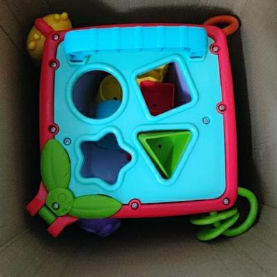 Fisher Price费雪 探索学习六面盒（双语）益智婴幼儿玩具6-12个月240*197*253塑胶 CMY28晒单图