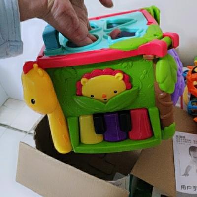 Fisher Price费雪 探索学习六面盒（双语）益智婴幼儿玩具6-12个月240*197*253塑胶 CMY28晒单图