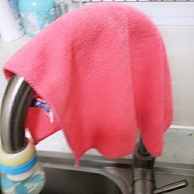 洁成超细纤维方巾 清洁毛巾 抹布洗碗布32*32CM*5条晒单图