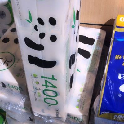 【苏宁超市】心相印 本色纸 竹π系列卷纸 3层140克*10卷 卷筒卫生纸晒单图