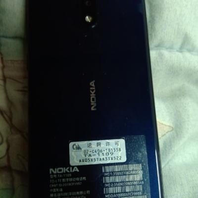 Nokia/诺基亚 X5 4GB+64GB 波罗的海蓝 全网通4G双卡 全面屏 AI拍照手机晒单图