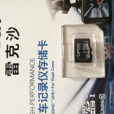 雷克沙(LEXAR) TF 存储卡MicroSD 16G 手机内存卡 平板 监控摄像头通用 行车记录仪专用 闪存卡晒单图