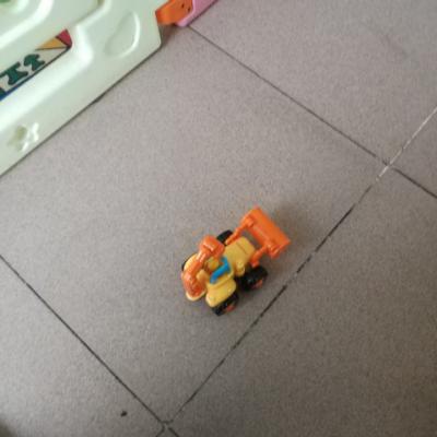 快乐工程队 (推土机/单只装) 惯性动力工程车男孩玩具车晒单图