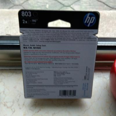惠普（HP）X4E77AA 803双黑原装墨盒套装 ( 适用于1112/2132/1111/2131） 黑色晒单图