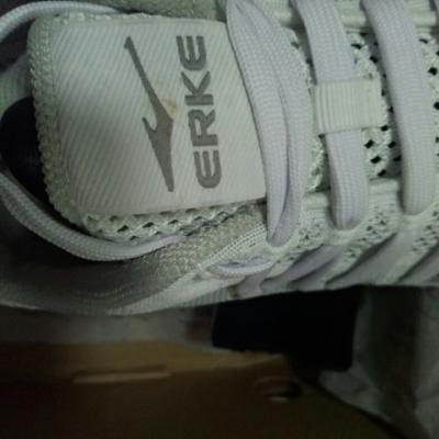 鸿星尔克（ERKE）男鞋官方跑步鞋新品缓震运动鞋子慢跑步鞋 正白 40晒单图
