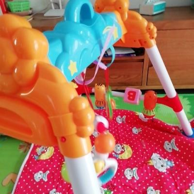 AUBY 澳贝 运动系列活动健身架 婴幼早教启智塑料儿童宝宝婴幼玩具 3个月以上 55.5*9.7*34.1cm晒单图