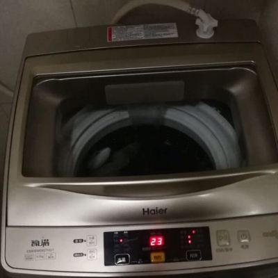 Haier/海尔洗衣机 8.5公斤 智能直驱变频 全自动波轮洗衣机EB85BM59GTHU1晒单图