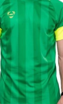 361°男士插肩袖足球服套装2016夏季透气连肩袖舒适比赛队服 蕨绿/本白 XXL晒单图