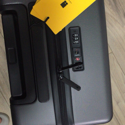 （锤科出品）地平线8号（LEVEL8）行李箱女旅行箱登机箱20英寸德国拜耳PC箱体拉杆箱男 气质灰 20寸晒单图
