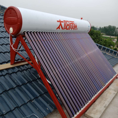 太阳雨太阳能I系列20管155L 全自动太阳能热水器家用 推荐4人家庭 光电两用热水器太阳能 送货入户晒单图