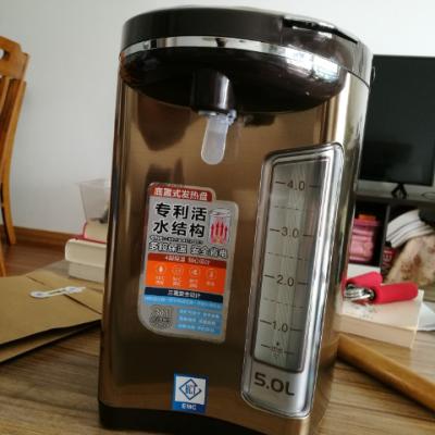 美的（Midea）电水瓶 PF704C-50G 5L 4段精准控温 支持电动出水 食品级304不锈钢 电水壶 电热水瓶晒单图