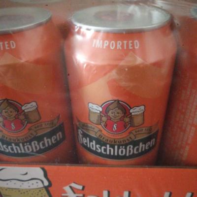 德国进口啤酒 德国费尔德小麦啤酒 白啤酒 整箱500ML*24听装晒单图