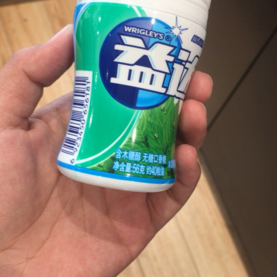 绿箭 脆皮软心薄荷糖留兰香味80g瓶装晒单图