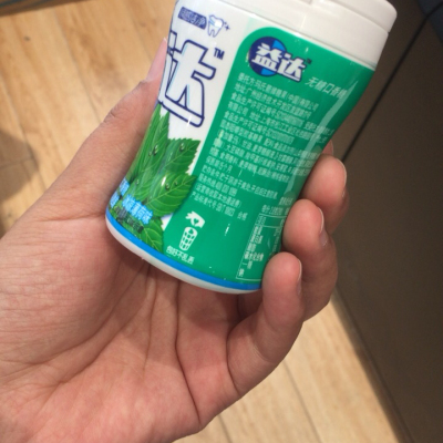 绿箭 脆皮软心薄荷糖留兰香味80g瓶装晒单图