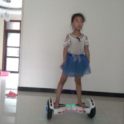 阿尔郎(AERLANG)双轮智能电动平衡车成人扭扭漂移思维体感车两轮儿童平衡车-N2-F迷你白晒单图