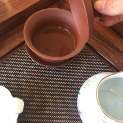 古德窑 原矿紫砂盖碗功夫茶具泡茶碗晒单图