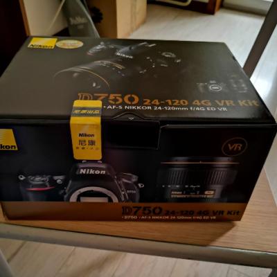尼康(Nikon) D750（24-120mm）数码专业级单反相机 全画幅单镜头套装 约2432万有效像素 VR防抖晒单图