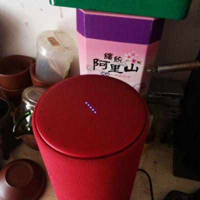 小度智能音箱Pro 小度AI音箱MP3 WiFi/蓝牙音箱 海量资源 跨级音质表现 红色 XDH-06-A3晒单图
