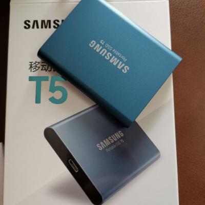 三星（SAMSUNG）移动固态硬盘SSD T5 500G （MU-PA500B/CN) USB3.1 Type-c珊瑚蓝晒单图
