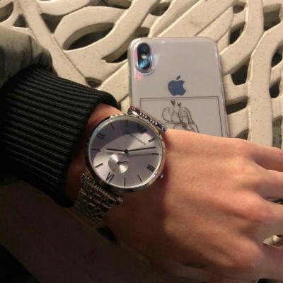 海外直邮欧美品牌原装进口包税EMPORIO ARMANI安普里奥阿玛尼手表时尚男表钢带男士石英表AR1674 AR1676晒单图