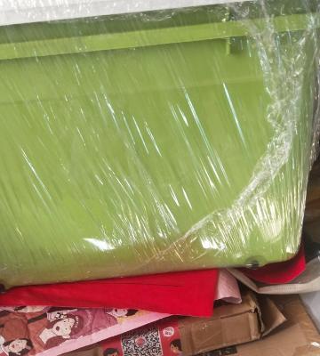 禧天龙citylong60L特大号塑料收纳箱玩具衣服装被子塑料收纳箱整理箱 绿色晒单图