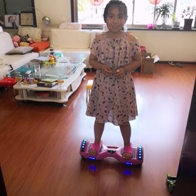 阿尔郎(AERLANG)双轮智能电动平衡车成人扭扭漂移思维体感车两轮儿童平衡车-6.5吋X3C-D粉红色晒单图
