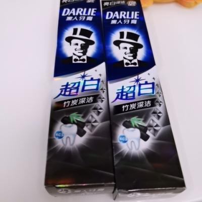 黑人（DARLIE）超白牙膏组合套装 140g*4晒单图