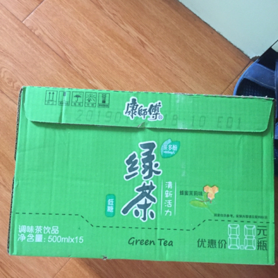 康师傅 绿茶蜂蜜茉莉味500ml*15瓶 整箱装 茶饮料（新老包装交替发货）晒单图