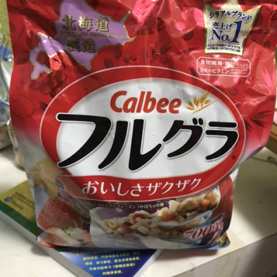 【元气早餐搭档】卡乐比（Calbee）即食麦片 经典原味富果乐 700g/袋 谷物早餐 方便速食 进口食品 日本进口晒单图