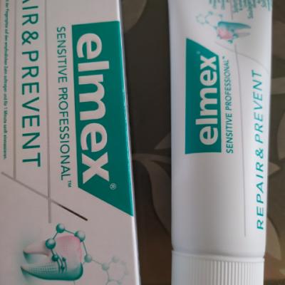 ELMEX艾美适专效抗敏修护防御牙膏 113克晒单图