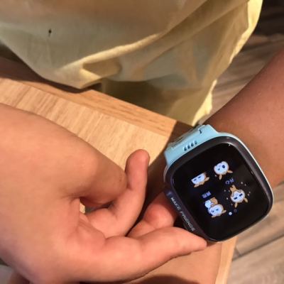 小天才儿童电话手表Z1 粉蓝 大电量防水GPS定位智能手表学生晒单图