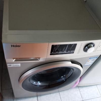 海尔（Haier）EG100BKX12639GU1 10公斤大容量 变频全自动家用滚筒洗衣机 高温煮洗 中途添衣 宽水压晒单图