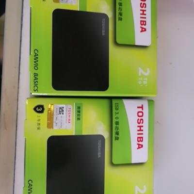 东芝（TOSHIBA）新小黑移动硬盘2T黑色HDTB420YK3AA晒单图