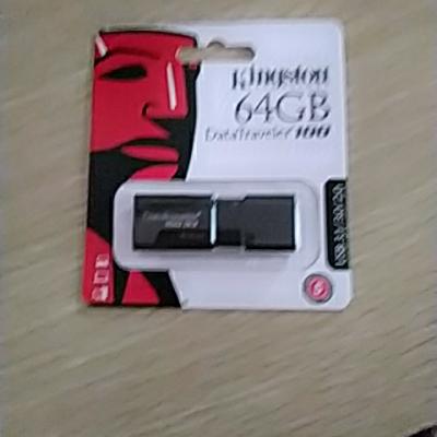 苏宁自营金士顿（Kingston）DT 100G3 64GB USB3.0 U盘 黑色晒单图